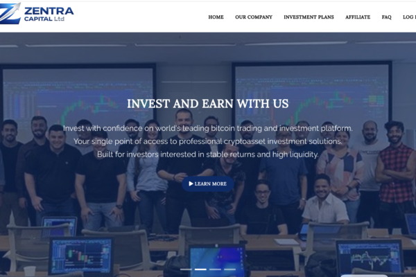 zentracapitalltd.com platform review