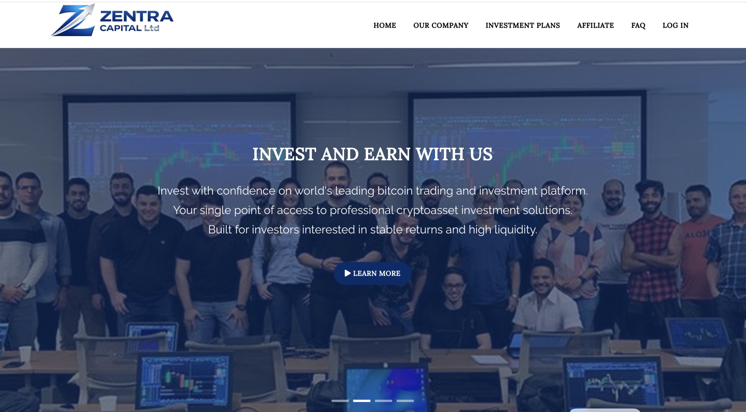 zentracapitalltd.com platform review