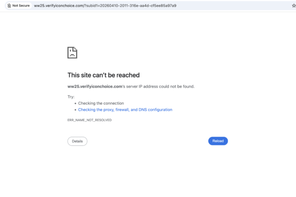 verifyiconchoice.com platform review