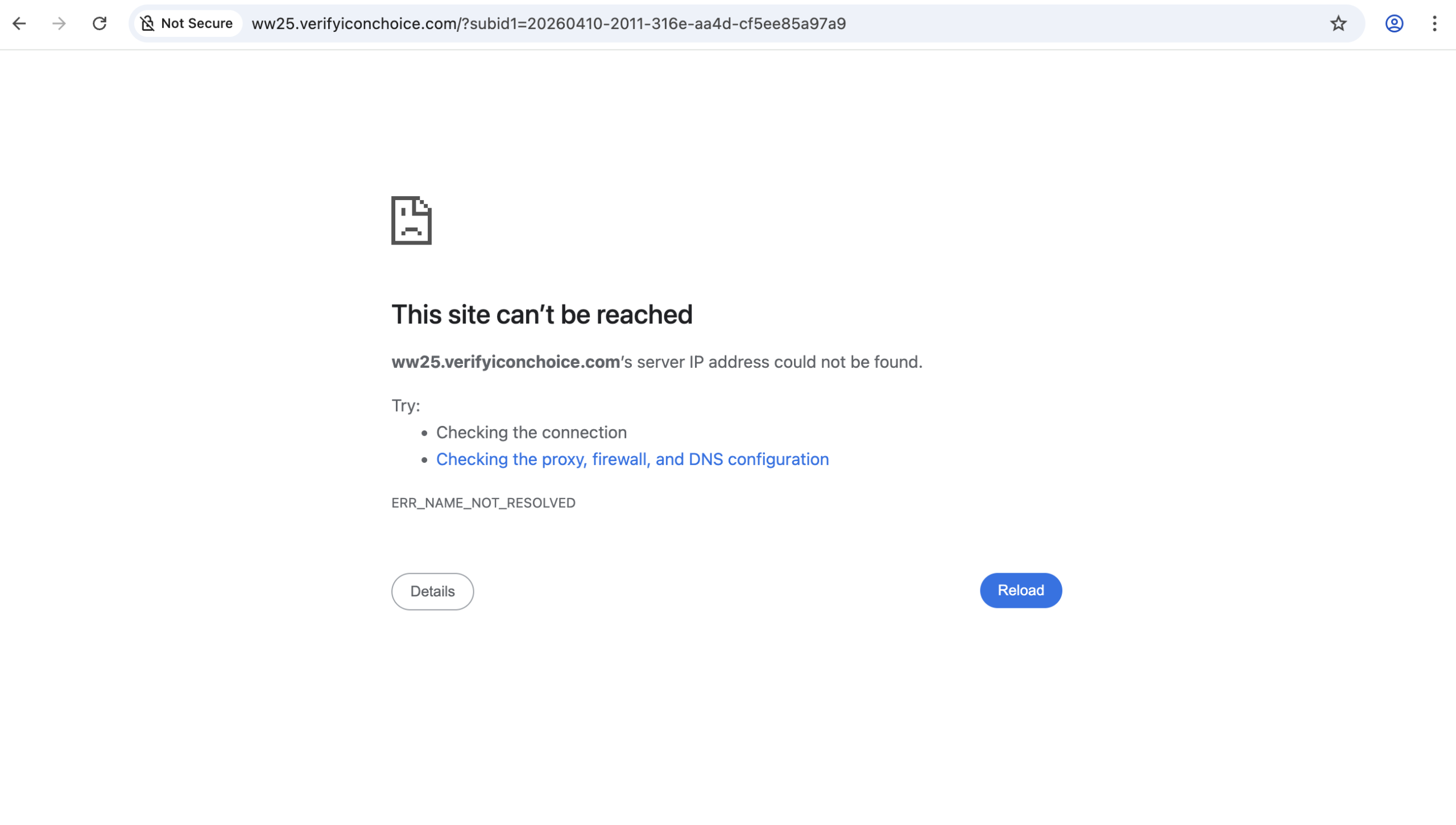 verifyiconchoice.com platform review