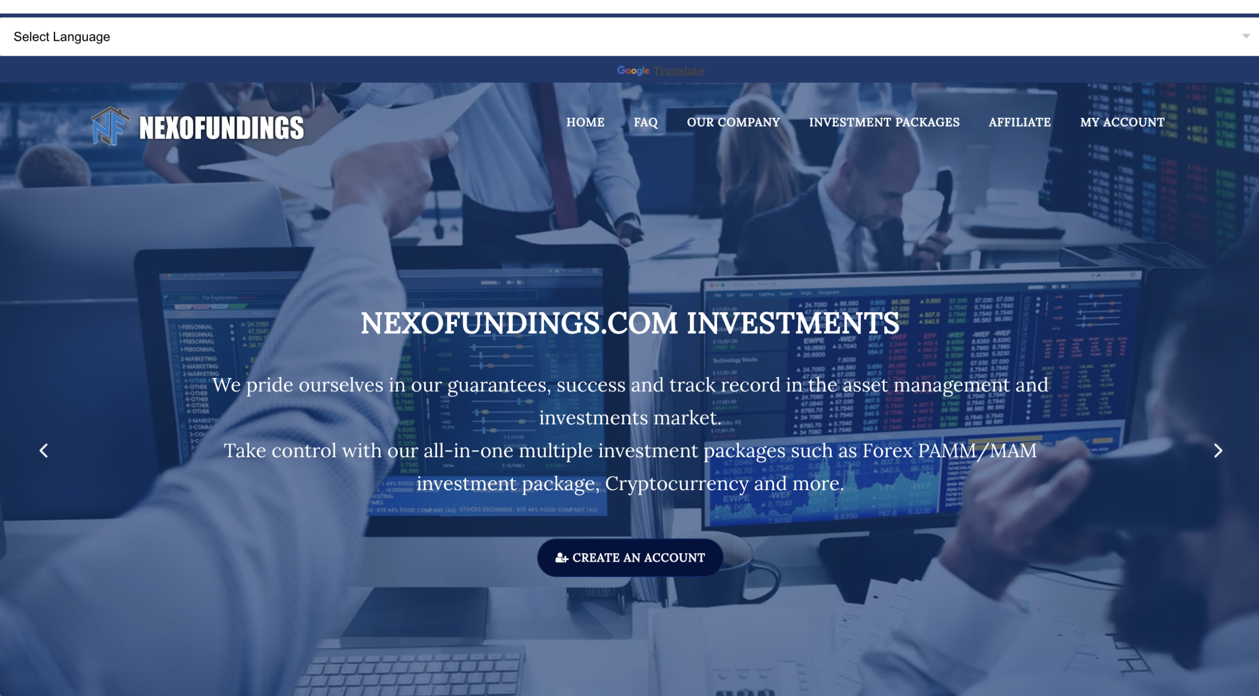 nexofundings.com platform review