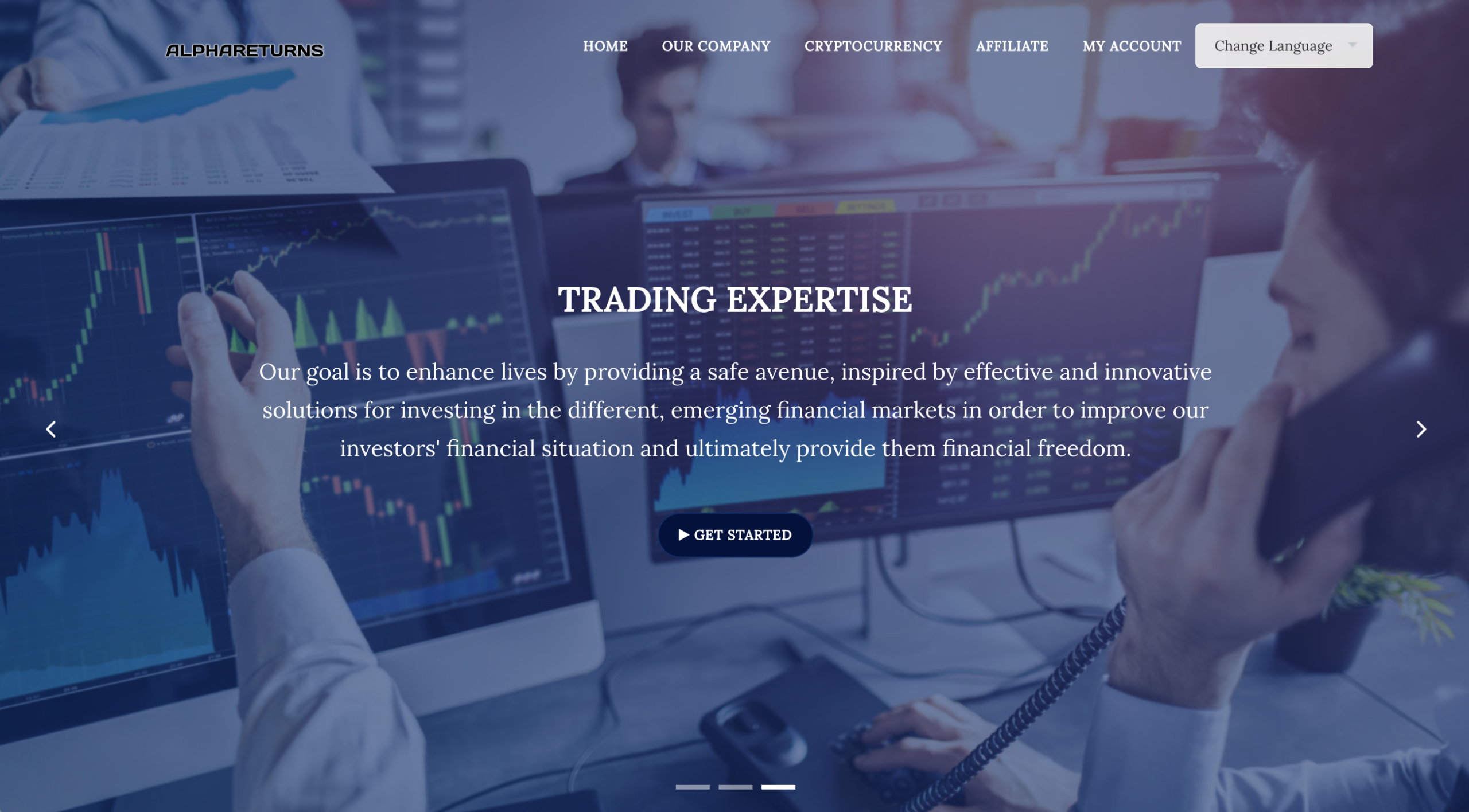 alphareturns.org platform review