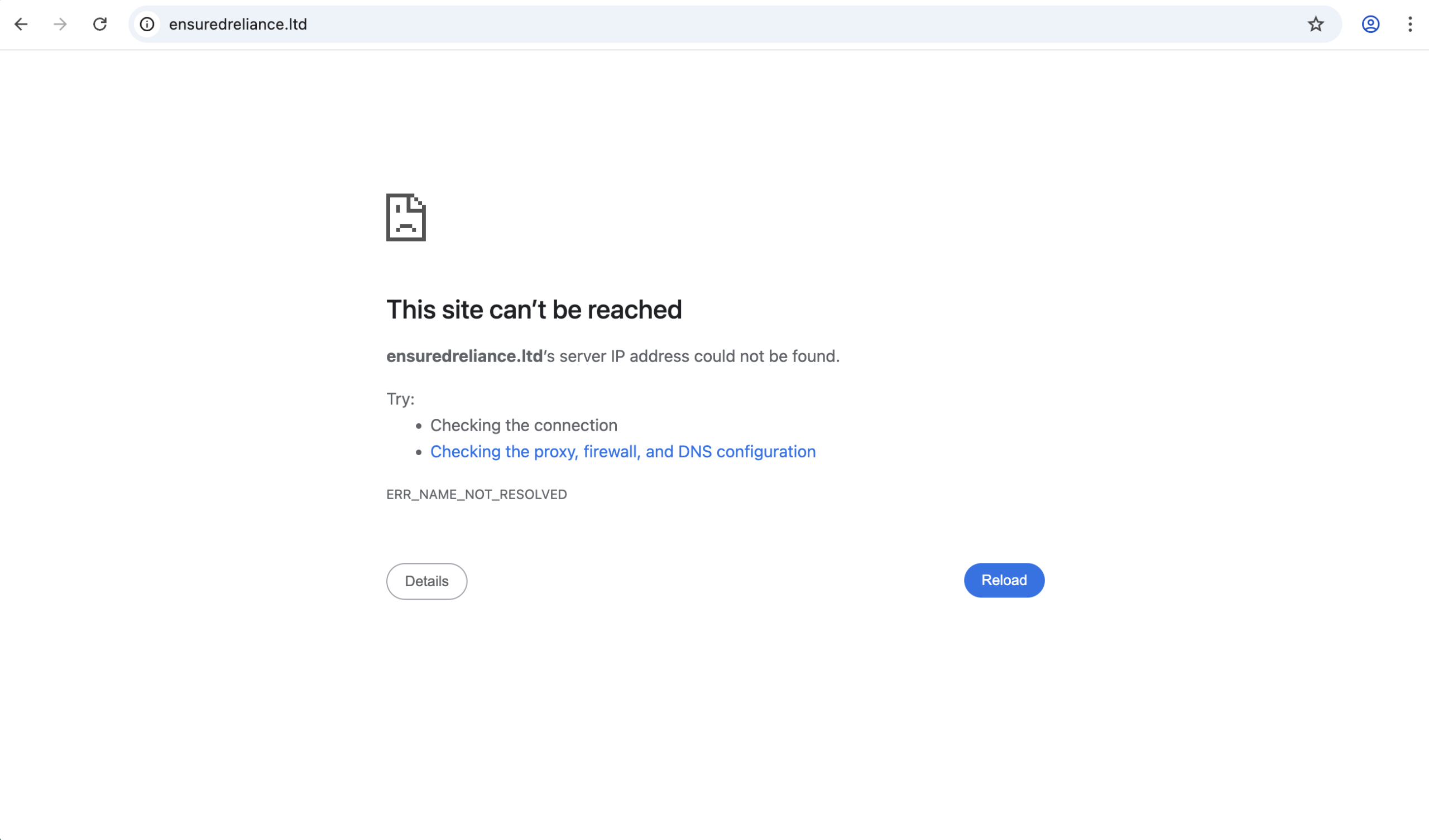 ensuredreliance.ltd platform overview