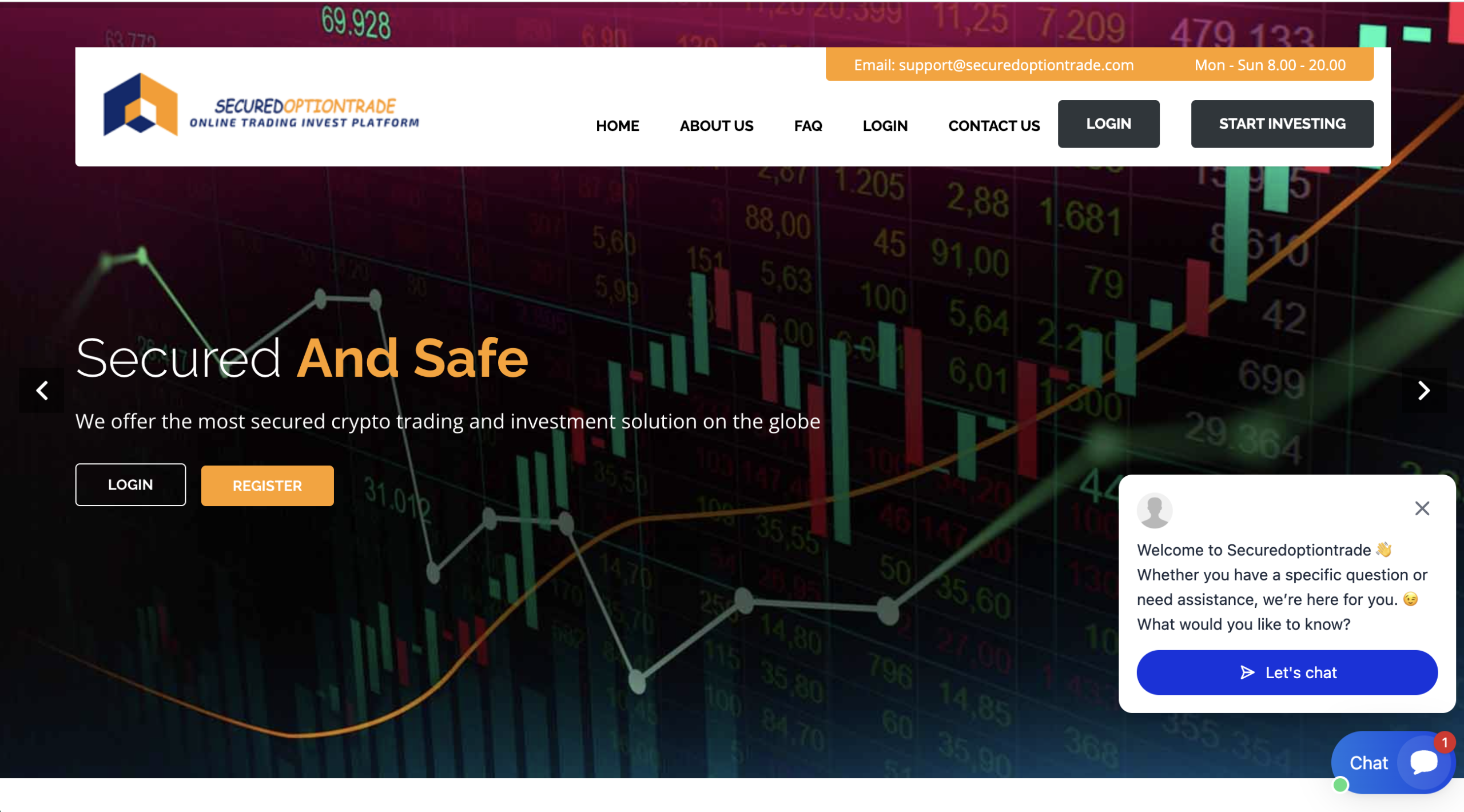 securedoptiontrade.com Platform overview