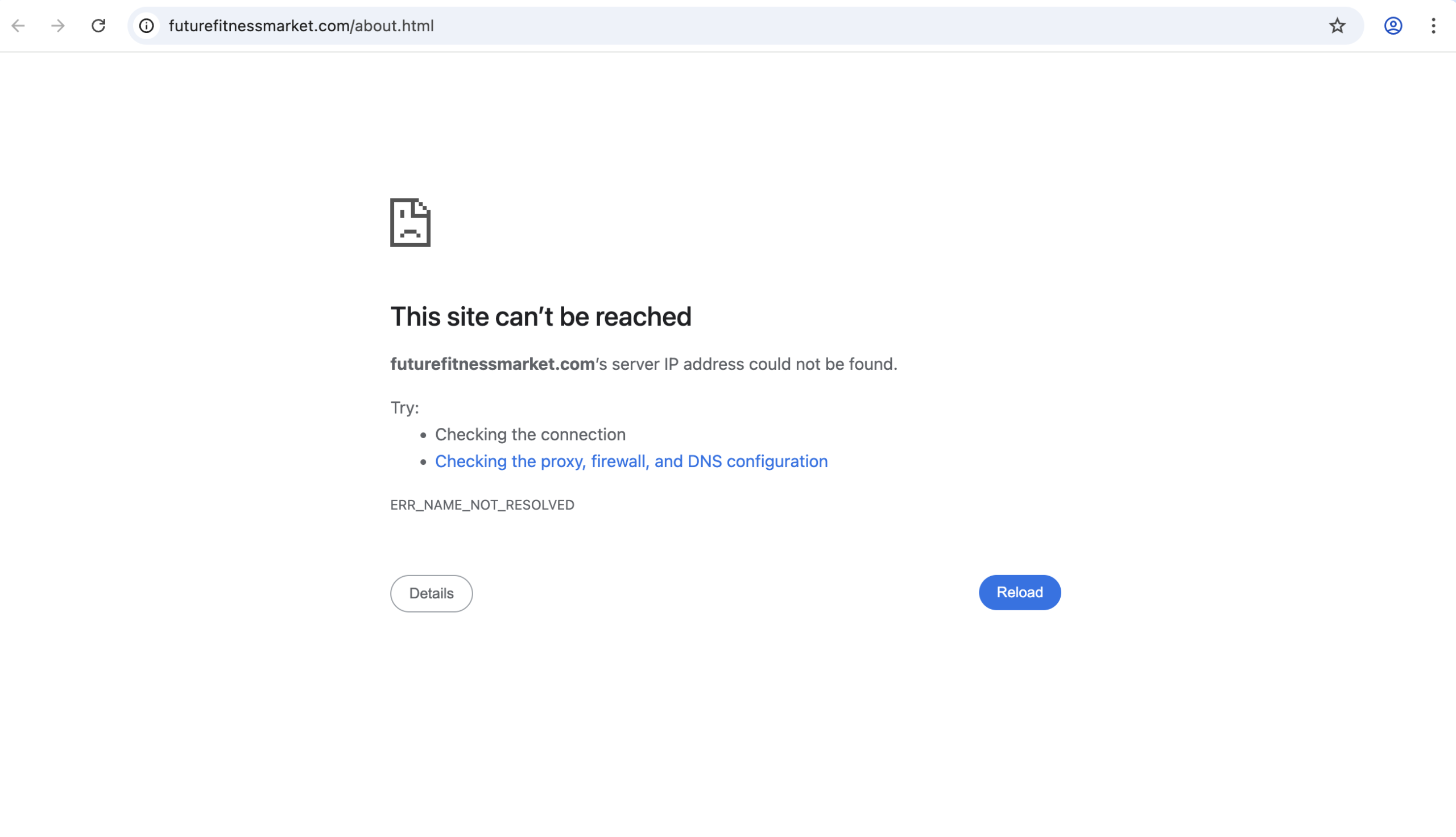 FutureFitnessMarket platform overview