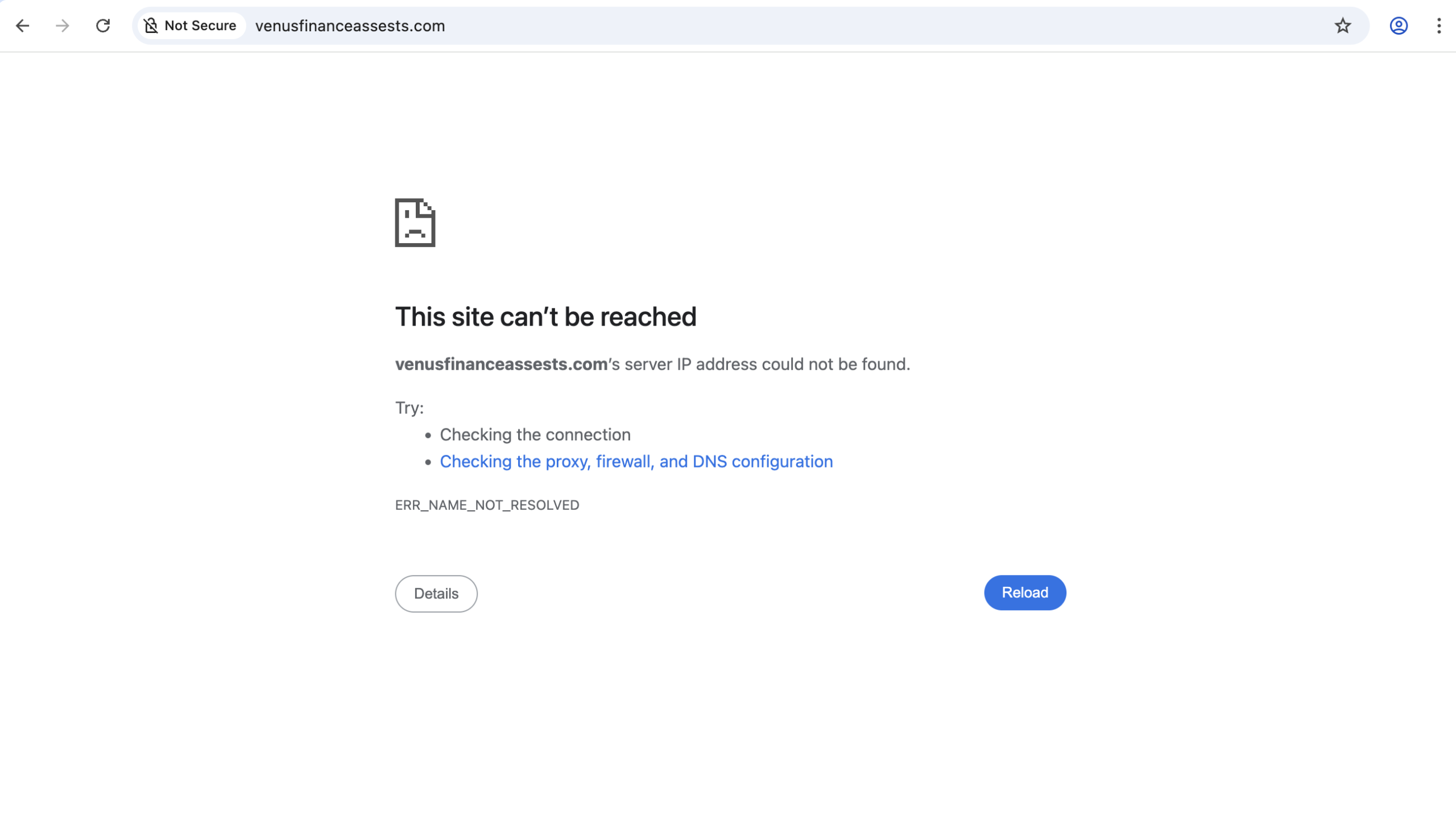 venusfinanceassests.com review