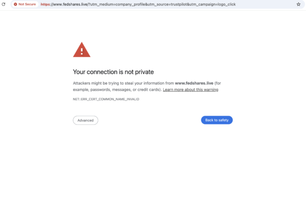 fedshares.live review