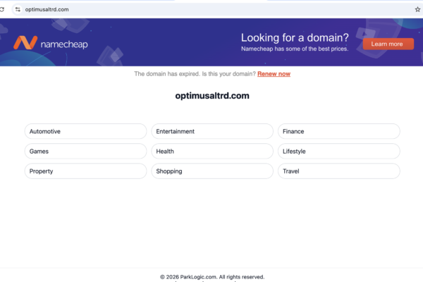optimusaltrd.com review