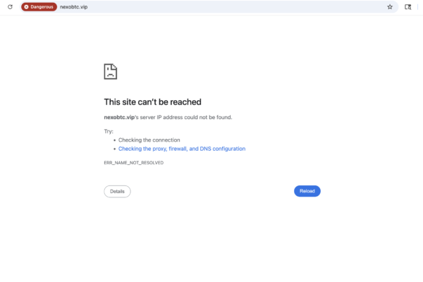 nexobtc.vip platform review