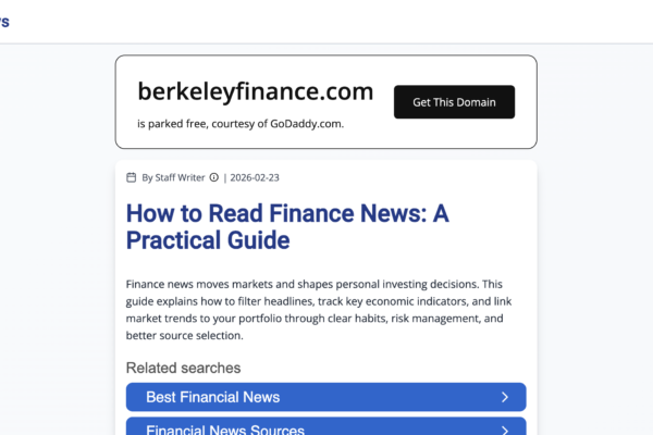 Berkeley Finance Scam Review