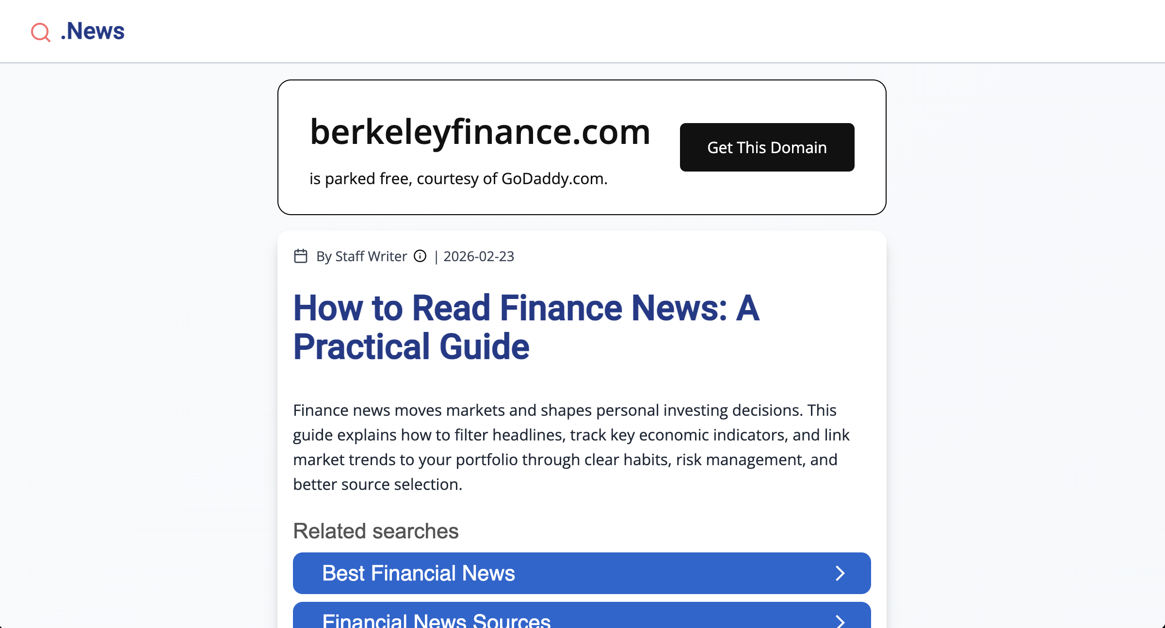 Berkeley Finance Scam Review