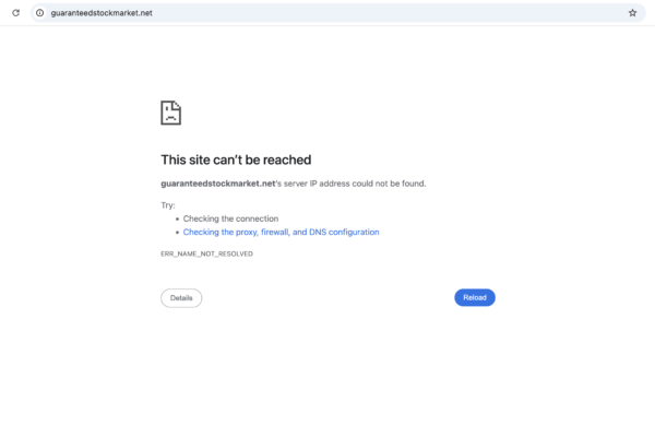 guaranteedstockmarket.net platform review