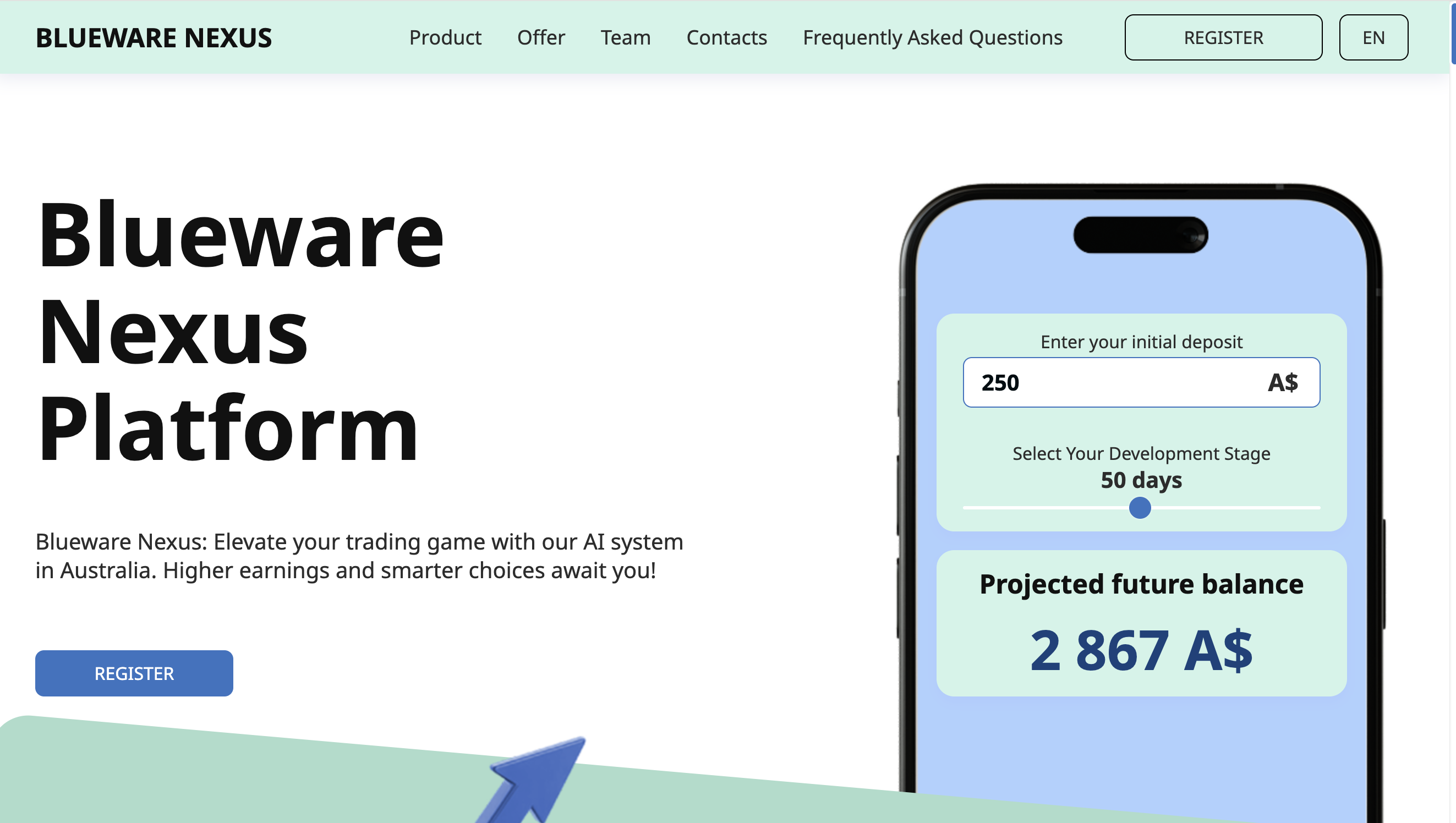 blueware-nexus.org platform overview