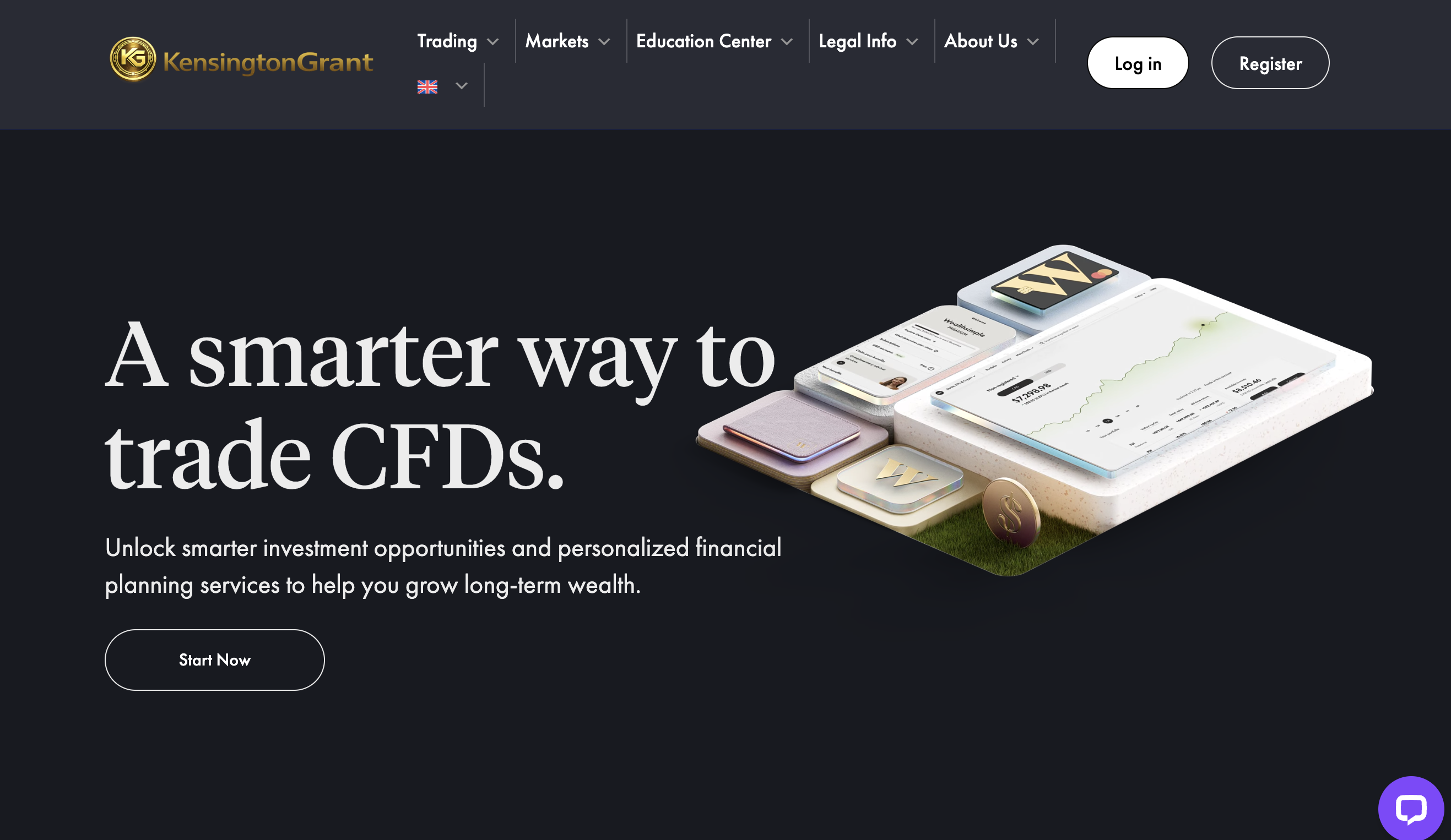 kensingtongrant.com platform overview
